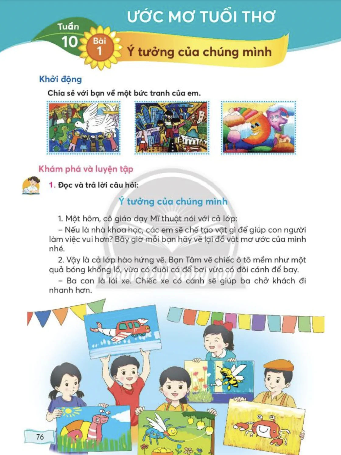 Ước mơ tuổi thơ_Tuần 10