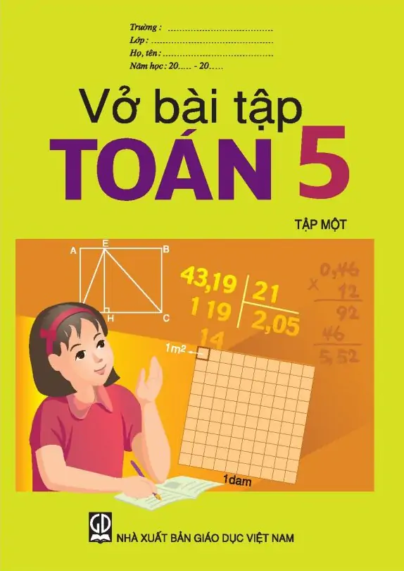 Vở bài tập Toán 5 - Tập Một