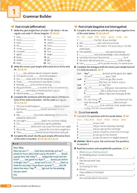 1. Grammar Builder