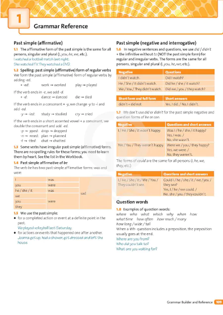 1. Grammar Reference