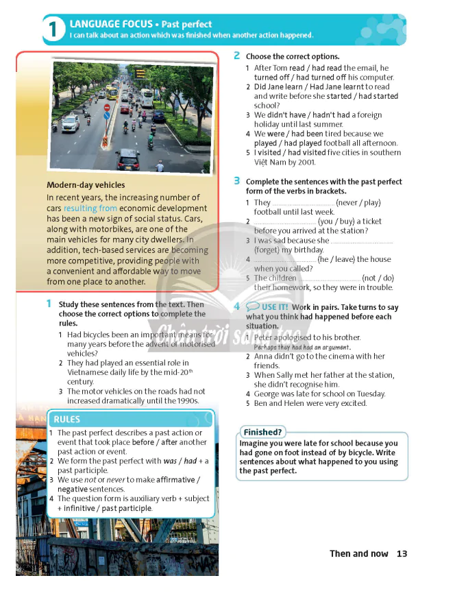 1: LANGUAGE FOCUS
