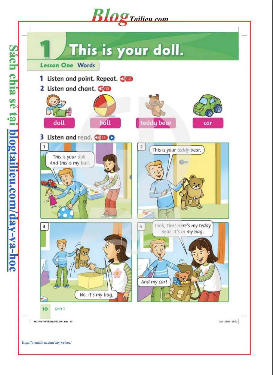 1. This is your doll
