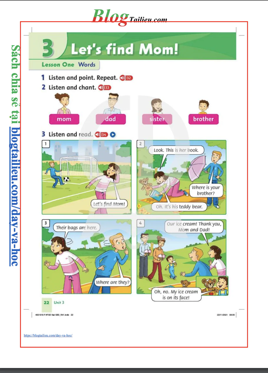 3. Let's find Mom