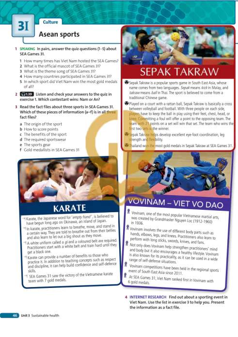 3I: Culture Asean sports