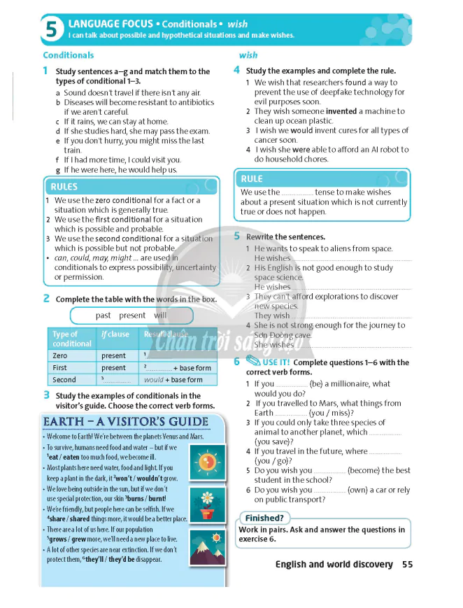 5: LANGUAGE FOCUS - Conditionals