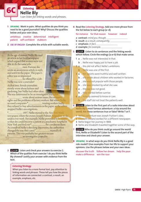 6C: Listening Nellie Bly