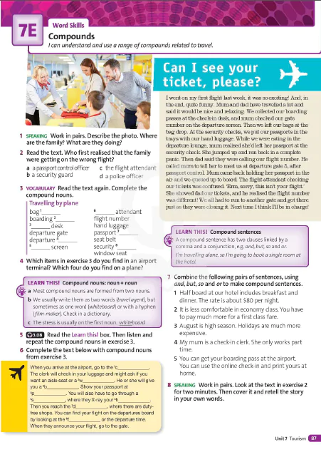 7F. Reading: Adventure holidays
