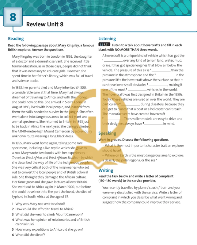 8: Review Unit 8