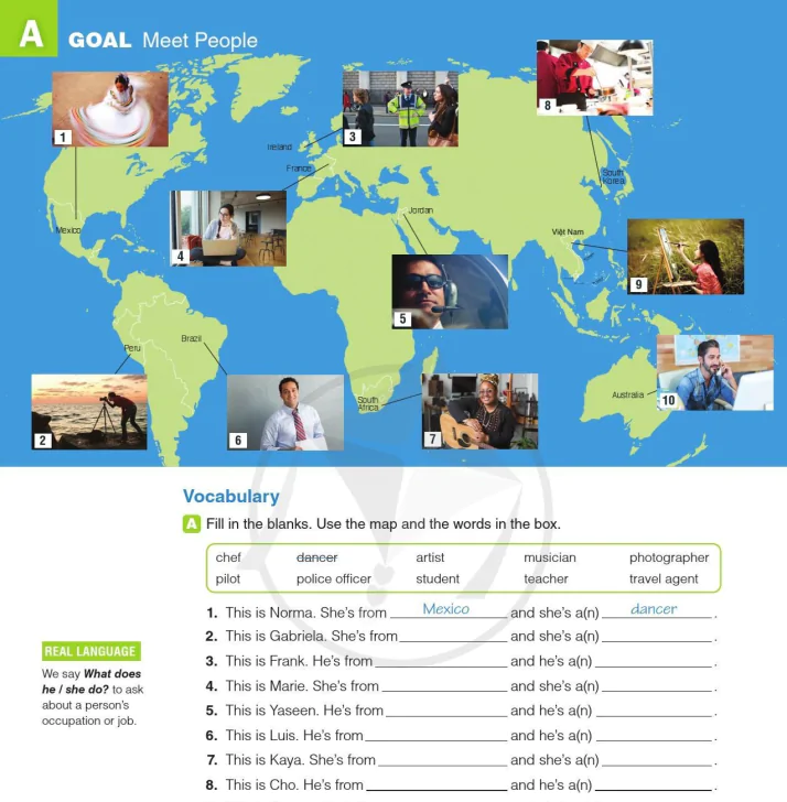 A. Goal: Meet people