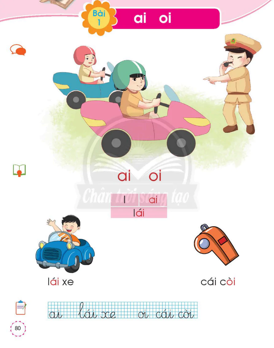 Bài 1: ai oi