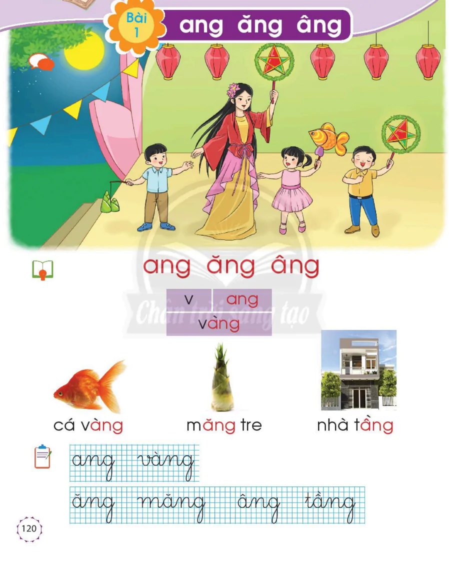 Bài 1: ang ăng âng
