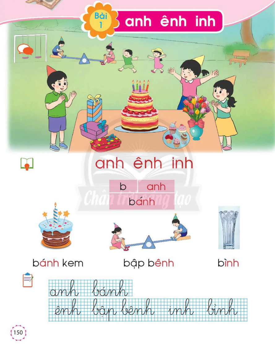 Bài 1: anh ênh inh