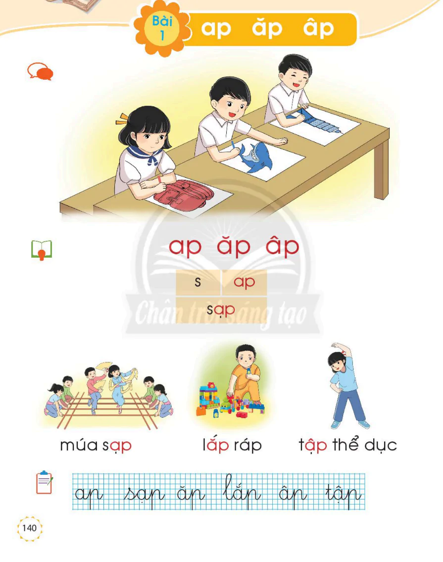 Bài 1: ap ăp âp
