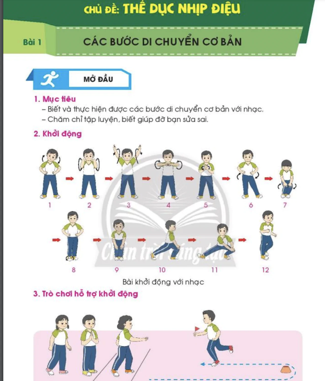 Bài 1: Các bước di chuyển cơ bản
