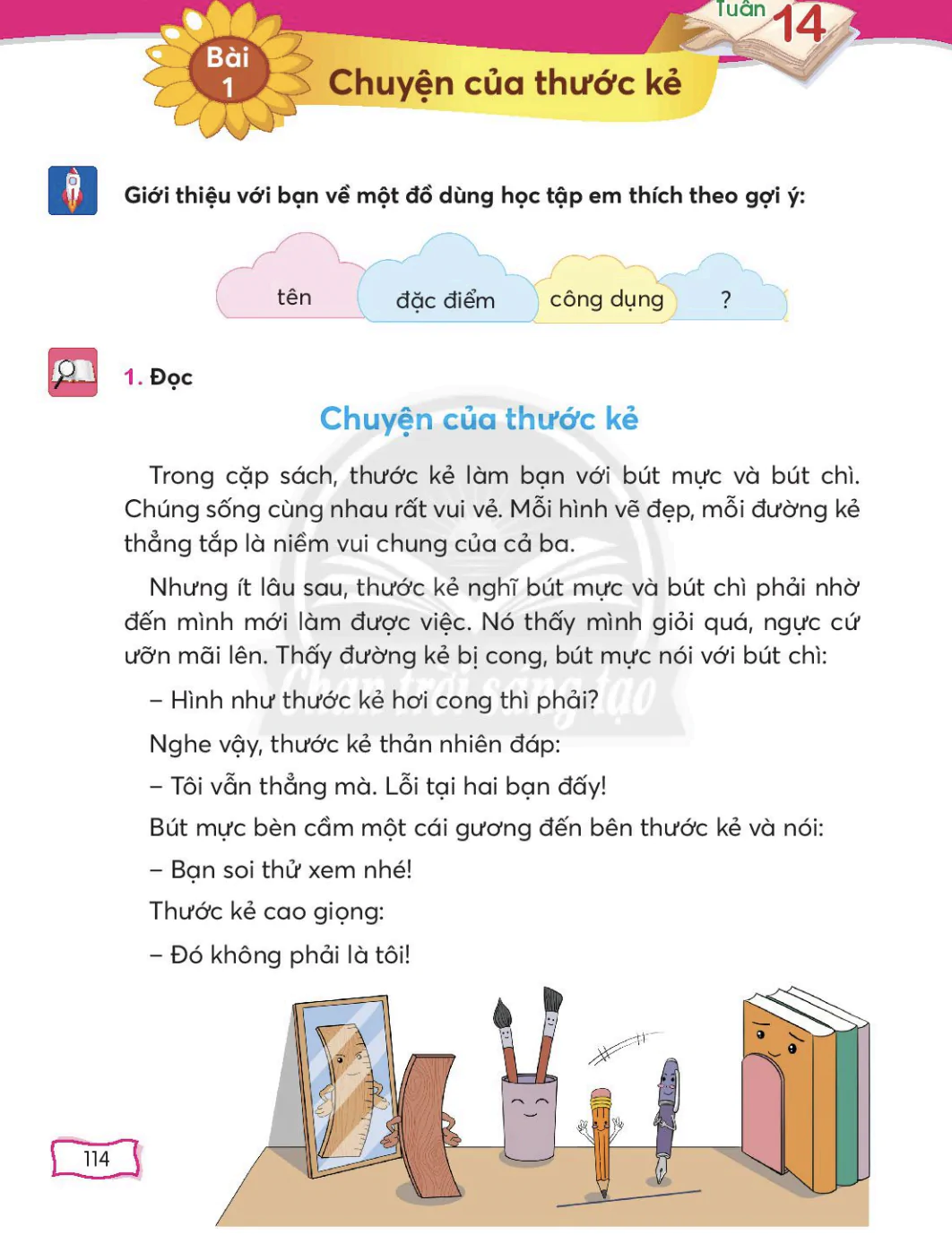 Bài 1: Chuyện của thước kẻ