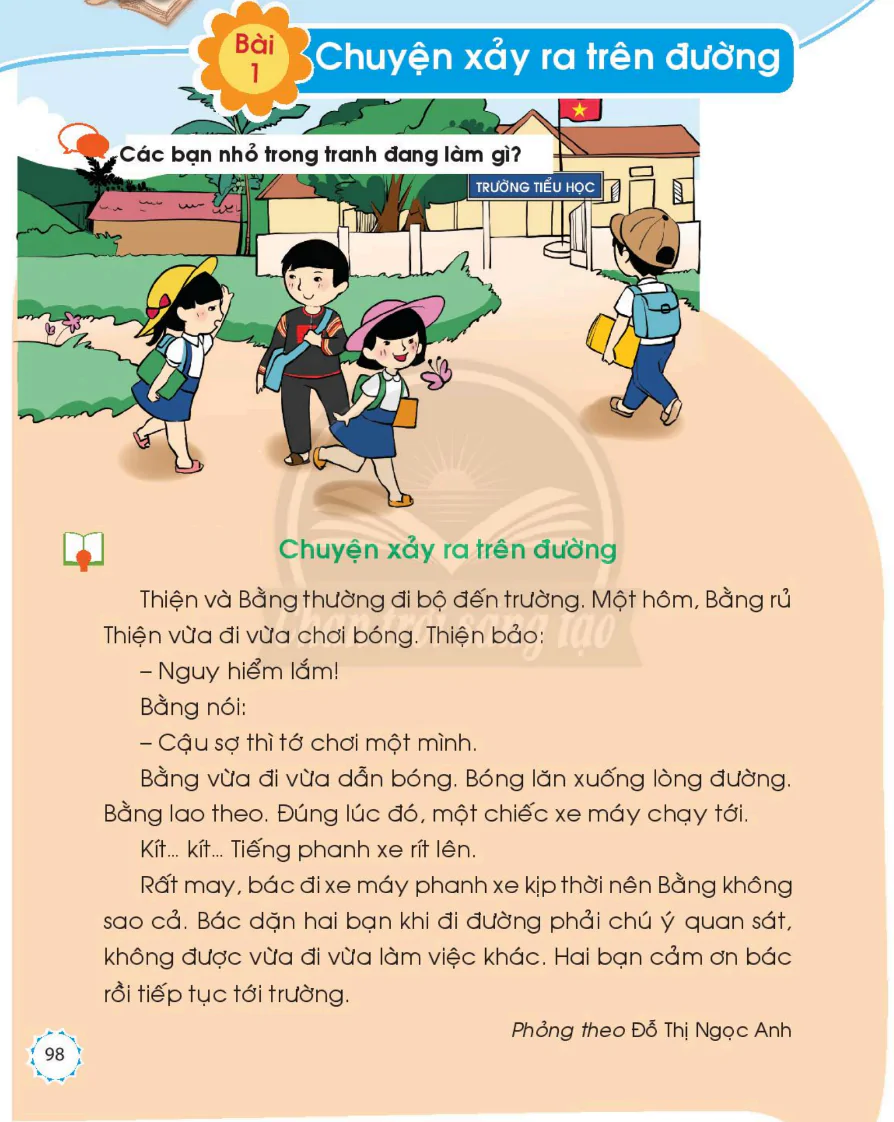 Bài 1: Chuyện Xảy Ra Trên Đường
