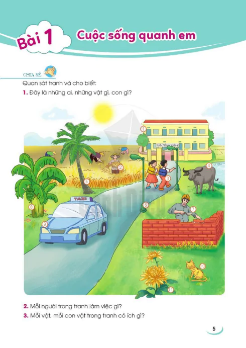 Bài 1: Cuộc sống của em