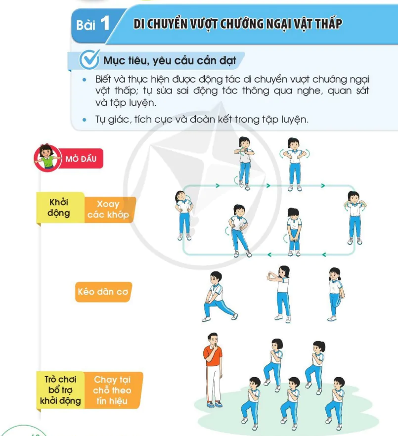 Bài 1: Di Chuyển Vượt Chướng Ngại Vật Thấp