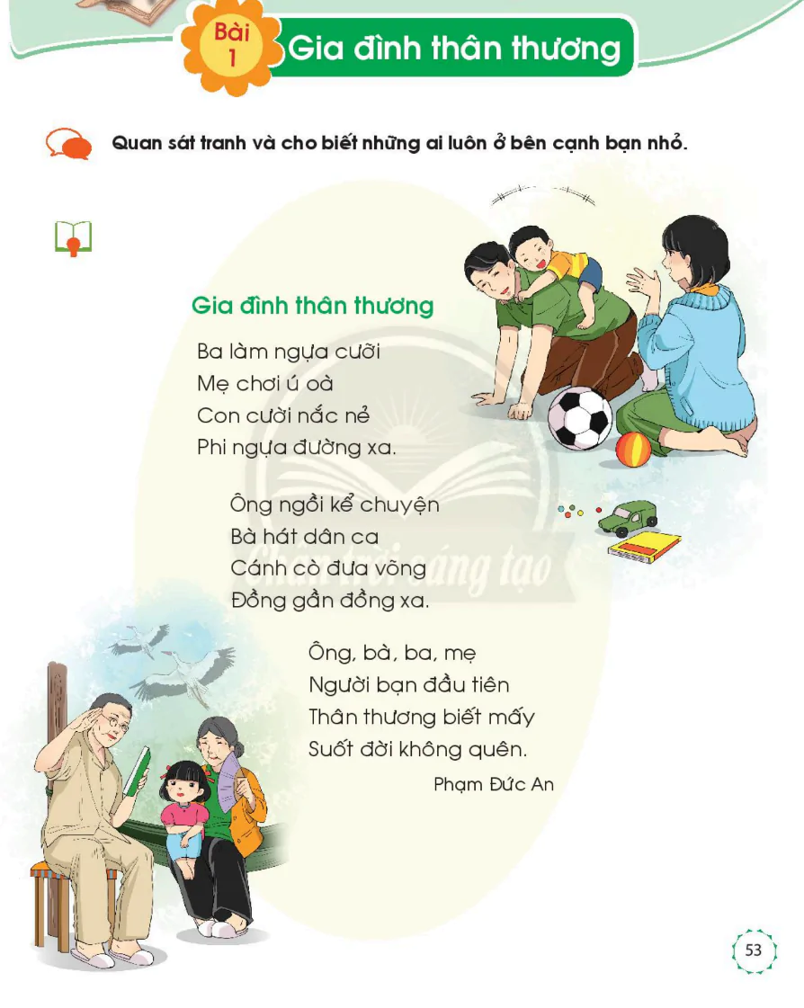 Bài 1: Gia Đình Thân Thương