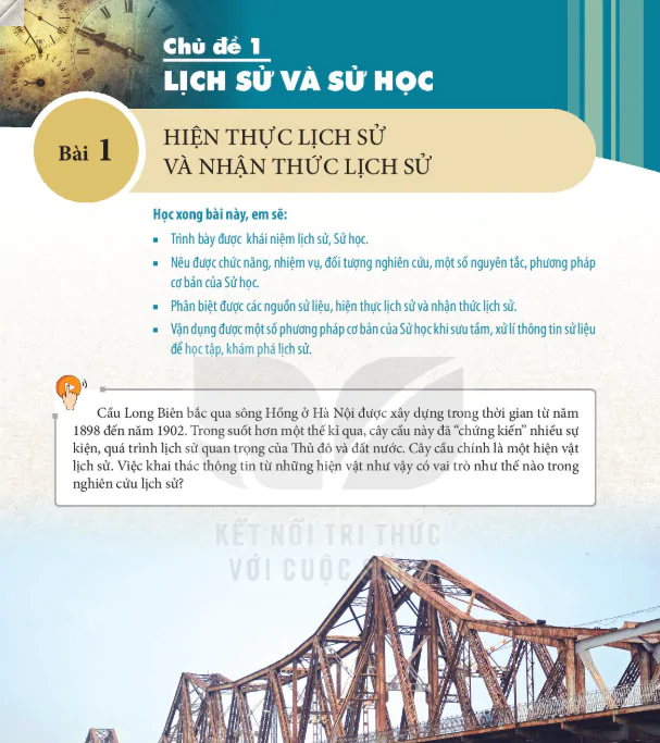 Bài 1: Hiện Thực Lịch Sử Và Nhận Thức Lịch Sử