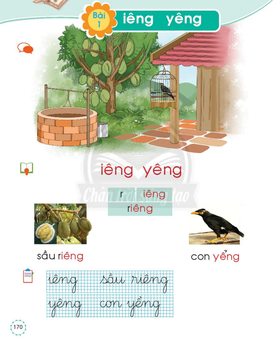 Bài 1: iêng yêng