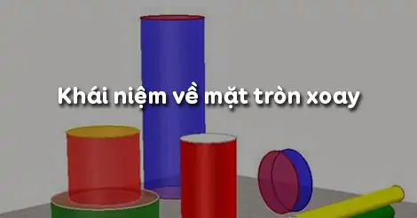 Bài 1. Khái niệm về mặt tròn xoay
