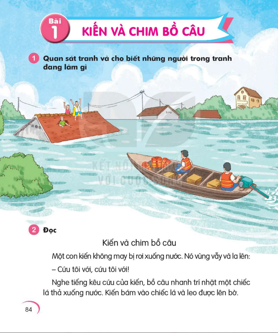 Bài 1: Kiến Và Chim Bồ Câu