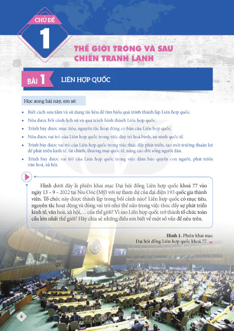 BÀI 1: LIÊN HỢP QUỐC