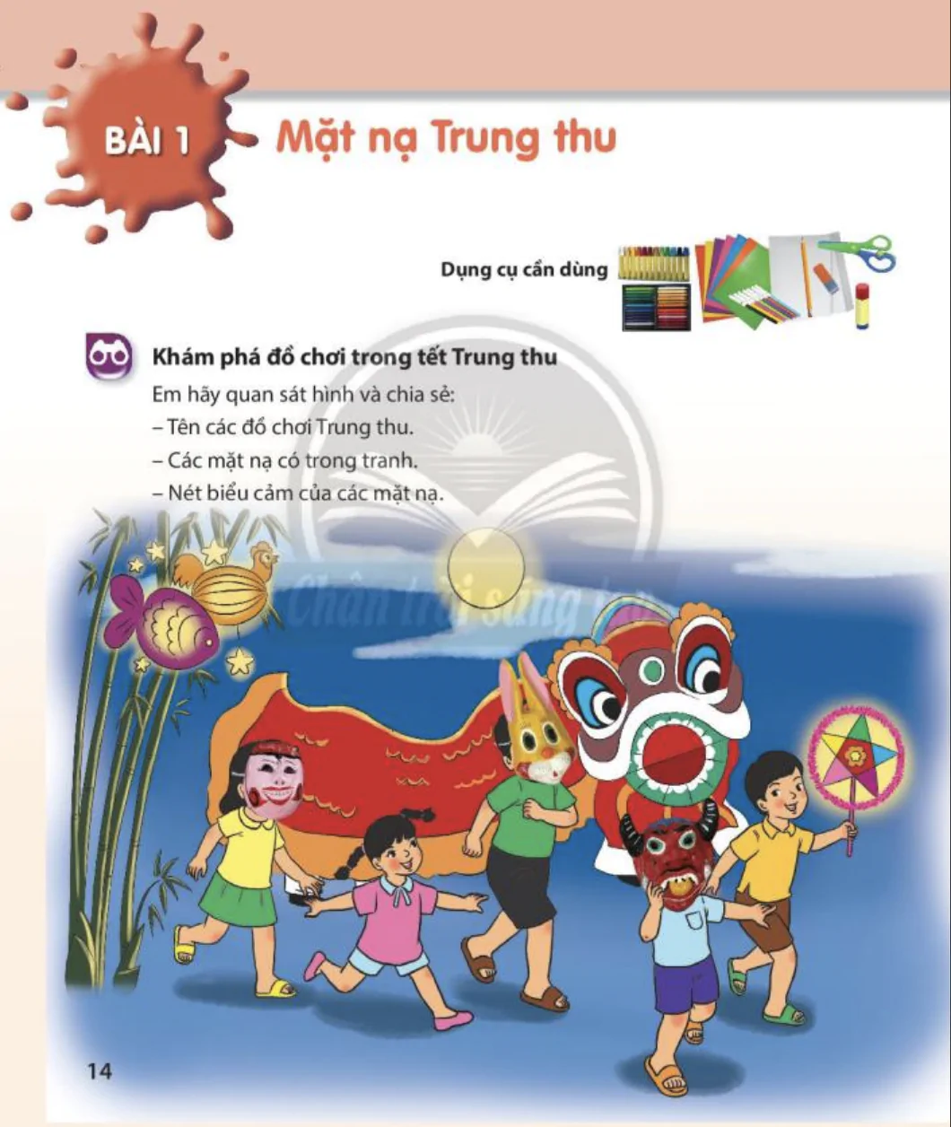 Bài 1: Mặt nạ Trung thu
