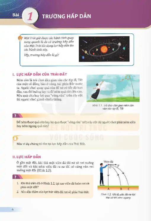 Bài 1: Trường Hấp Dẫn