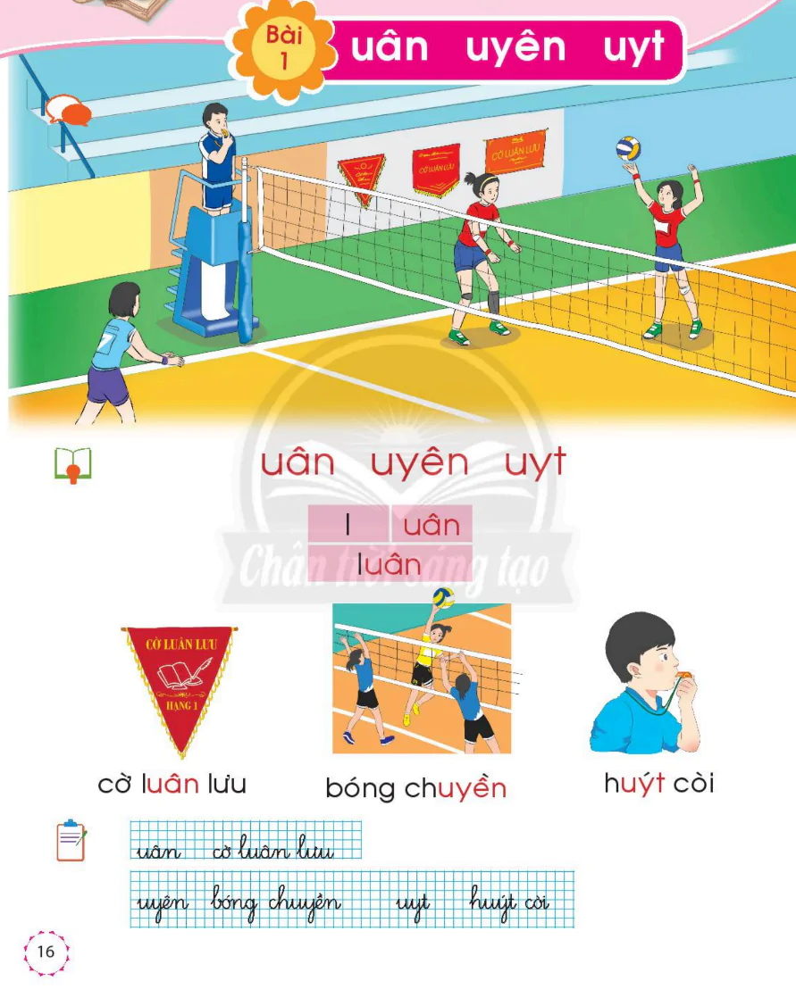Bài 1: uân yên uyt