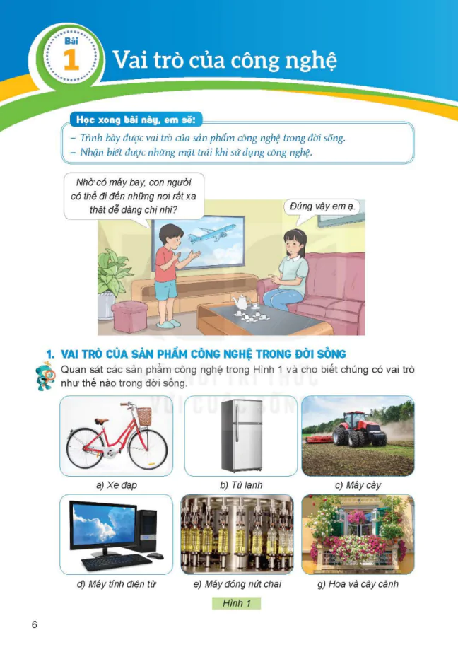 Bài 1: Vai Trò Của Công Nghệ