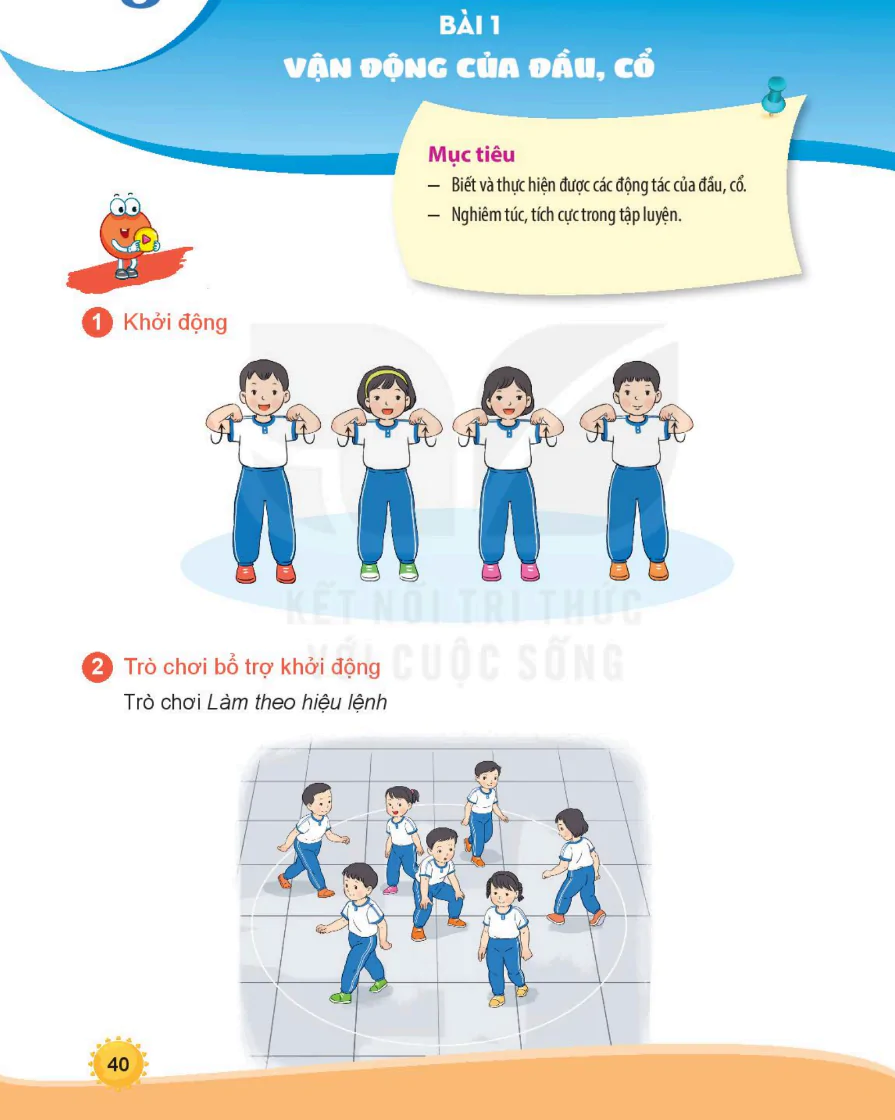 Bài 1: Vận Động Của Đầu, Cổ