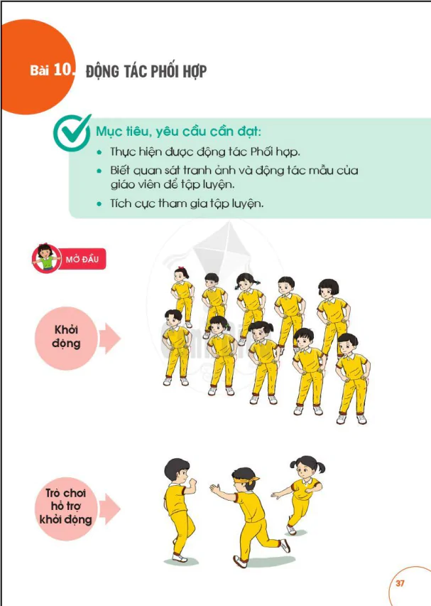BÀI 10: ĐỘNG TÁC PHỐI HỢP