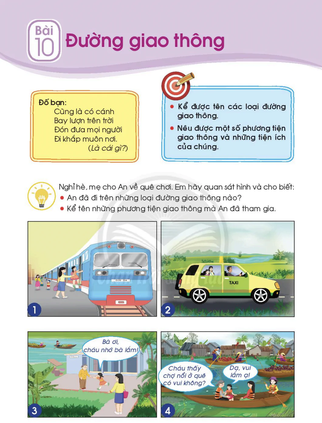 Bài 10: Đường giao thông