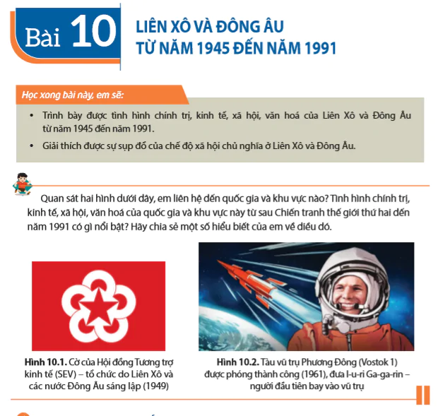 Bài 10: Liên Xô và Đông Âu từ năm 1945 đến năm 1991