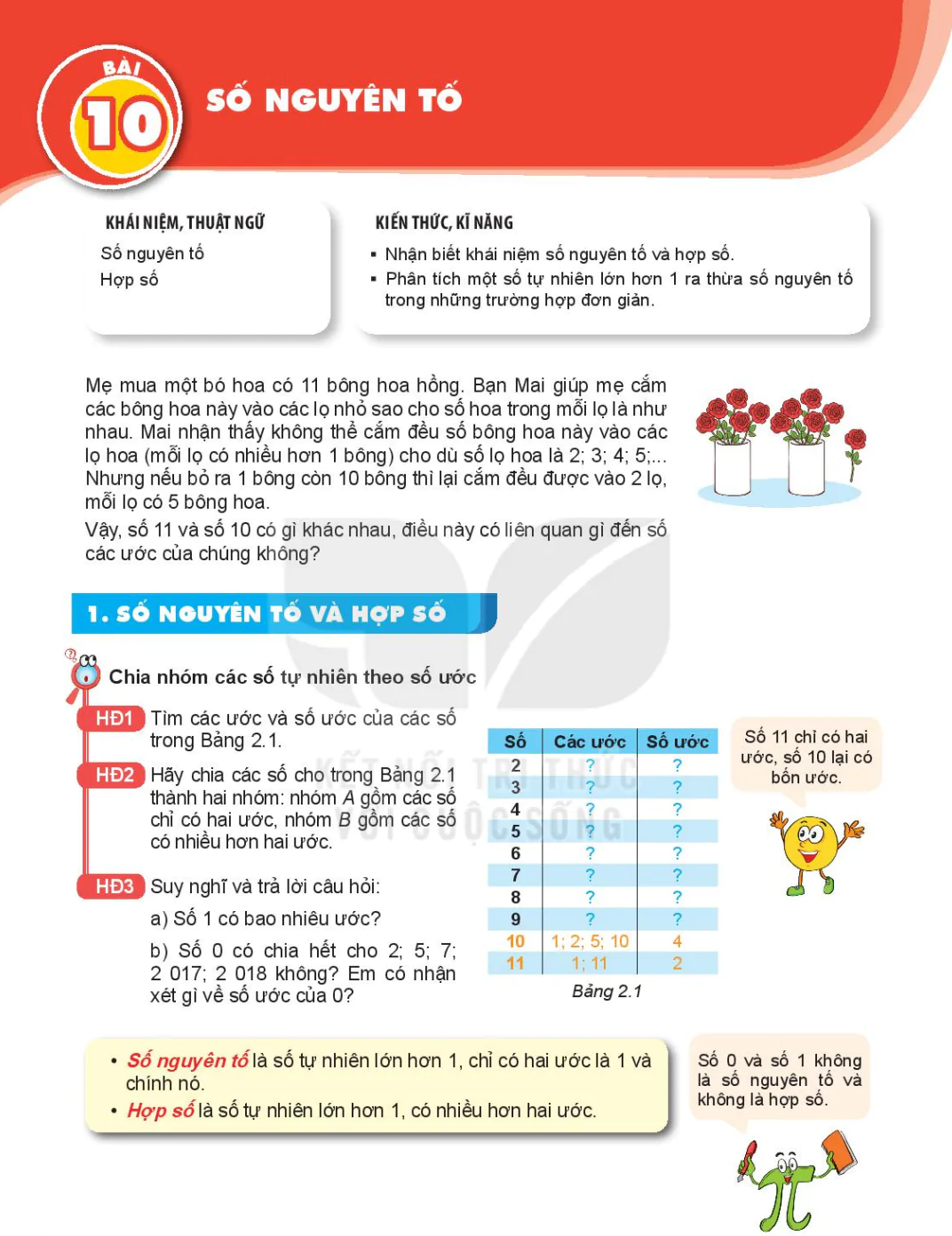 Bài 10: Số nguyên tố