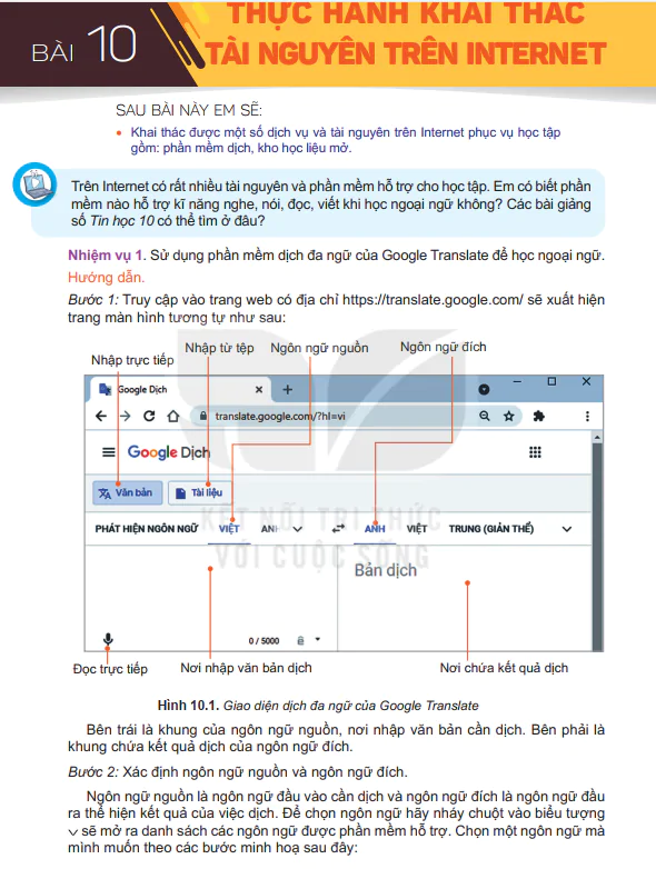 Bài 10: Thực Hành Khai Thác Tài Nguyên Trên Internet