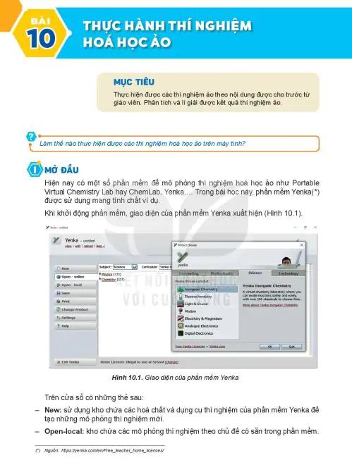 Bài 10: Thực Hành Thí Nghiệm Hóa Học Ảo