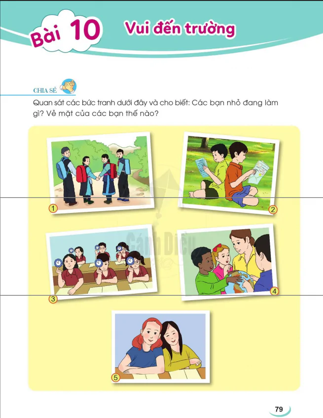 BÀI 10: VUI ĐẾN TRƯỜNG
