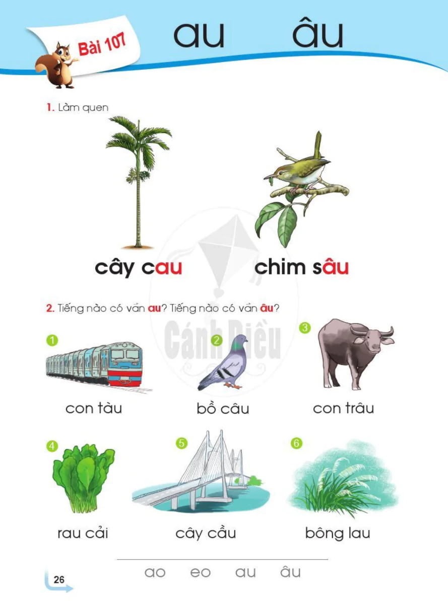 Bài 107: au âu