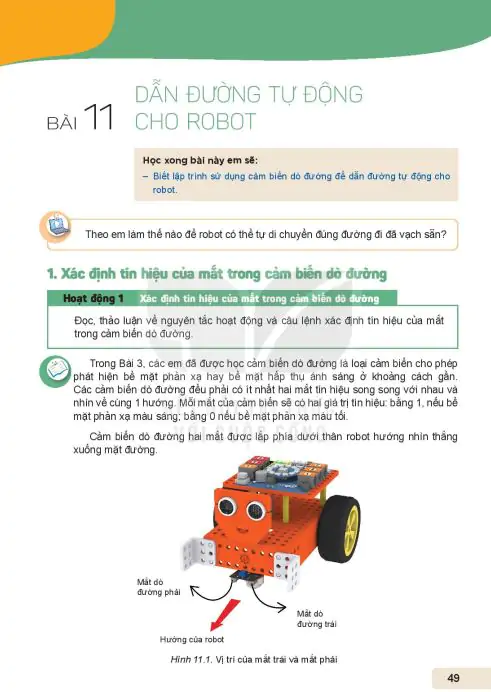Bài 11: Dẫn Đường Tự Động Cho Robot