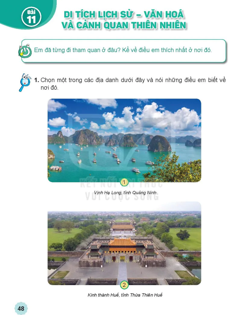 Bài 11: Di Tích Lịch Sử - Văn Hóa Và Cảnh Quan Thiên Nhiên
