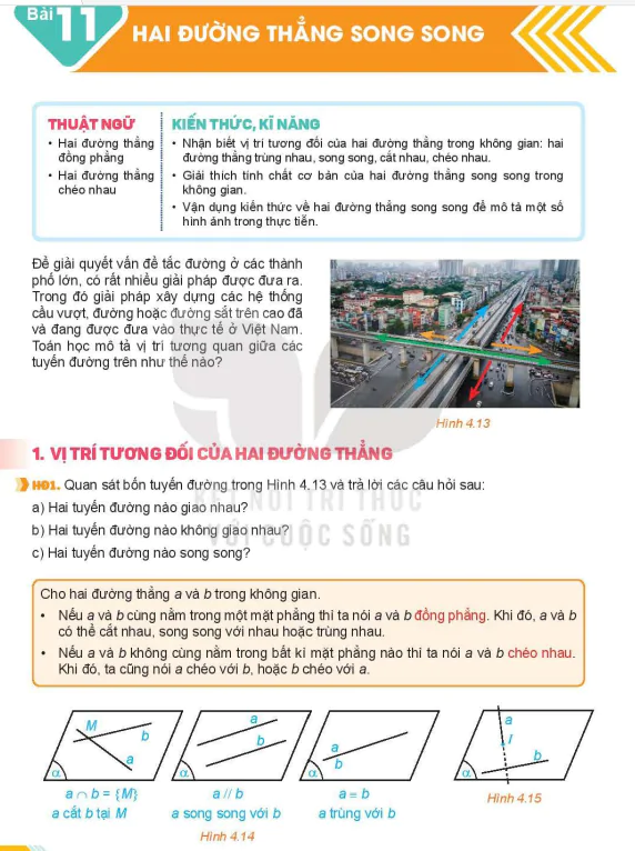 Bài 11: Hai Đường Thẳng Song Song