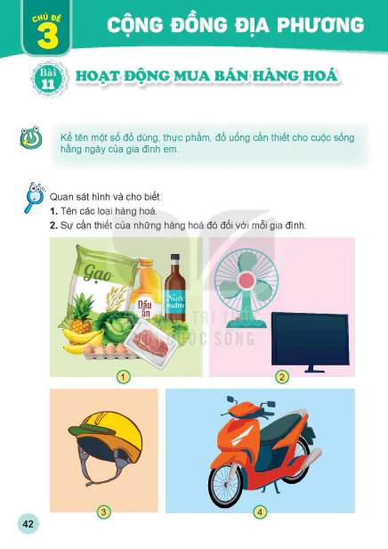 Bài 11: HOẠT ĐỘNG MUA BÁN HÀNG HOÁ