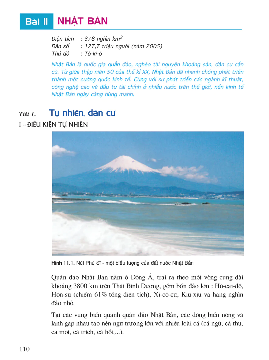 Bài 11: Nhật Bản