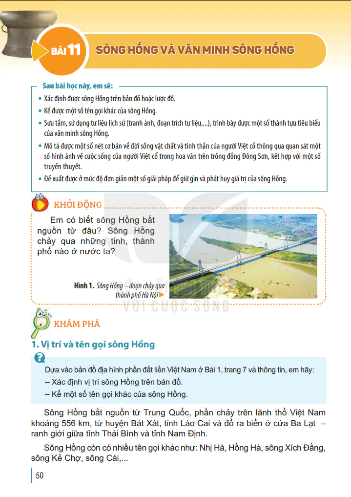 Bài 11: Sông Hồng Và Văn Minh Sông Hồng