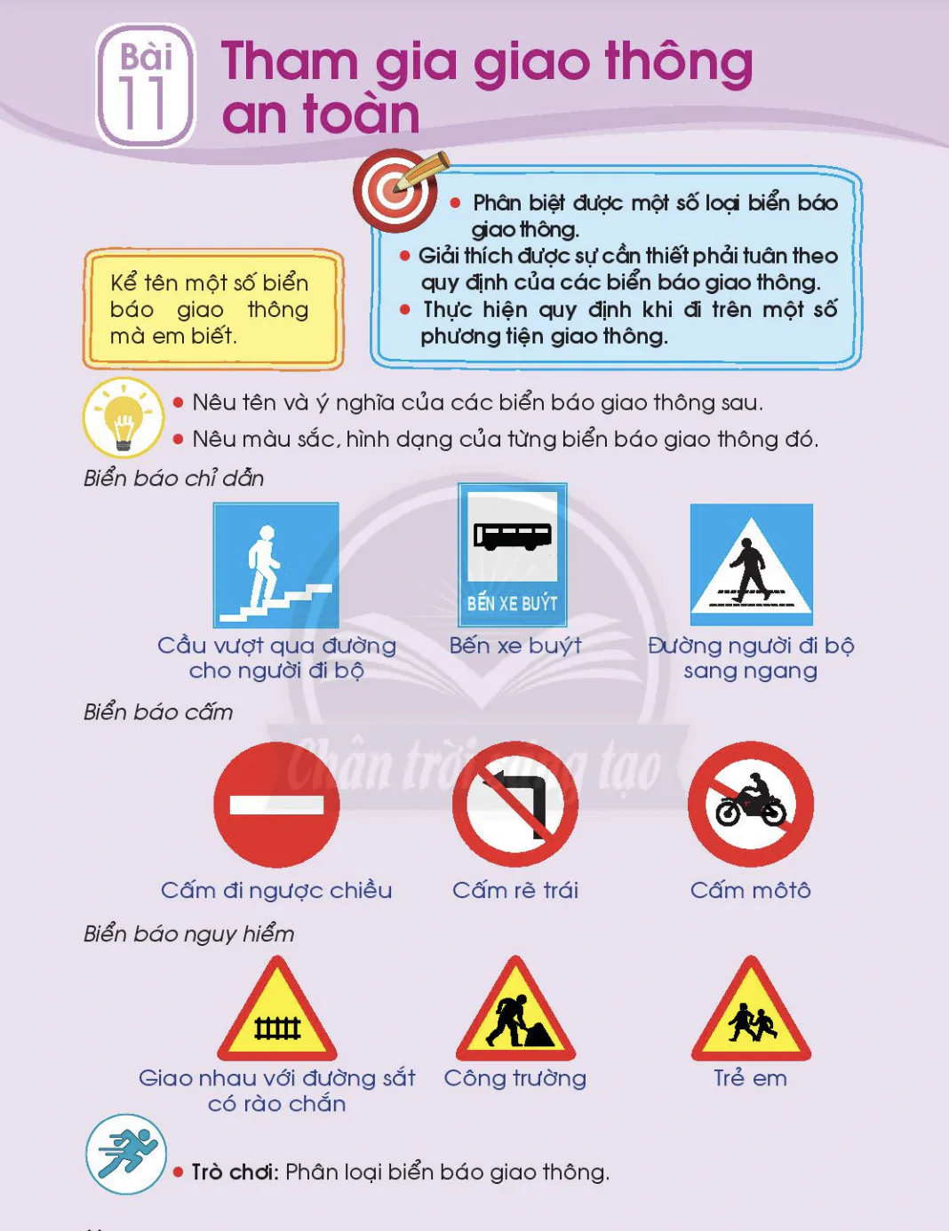 Bài 11: Tham gia giao thông an toàn