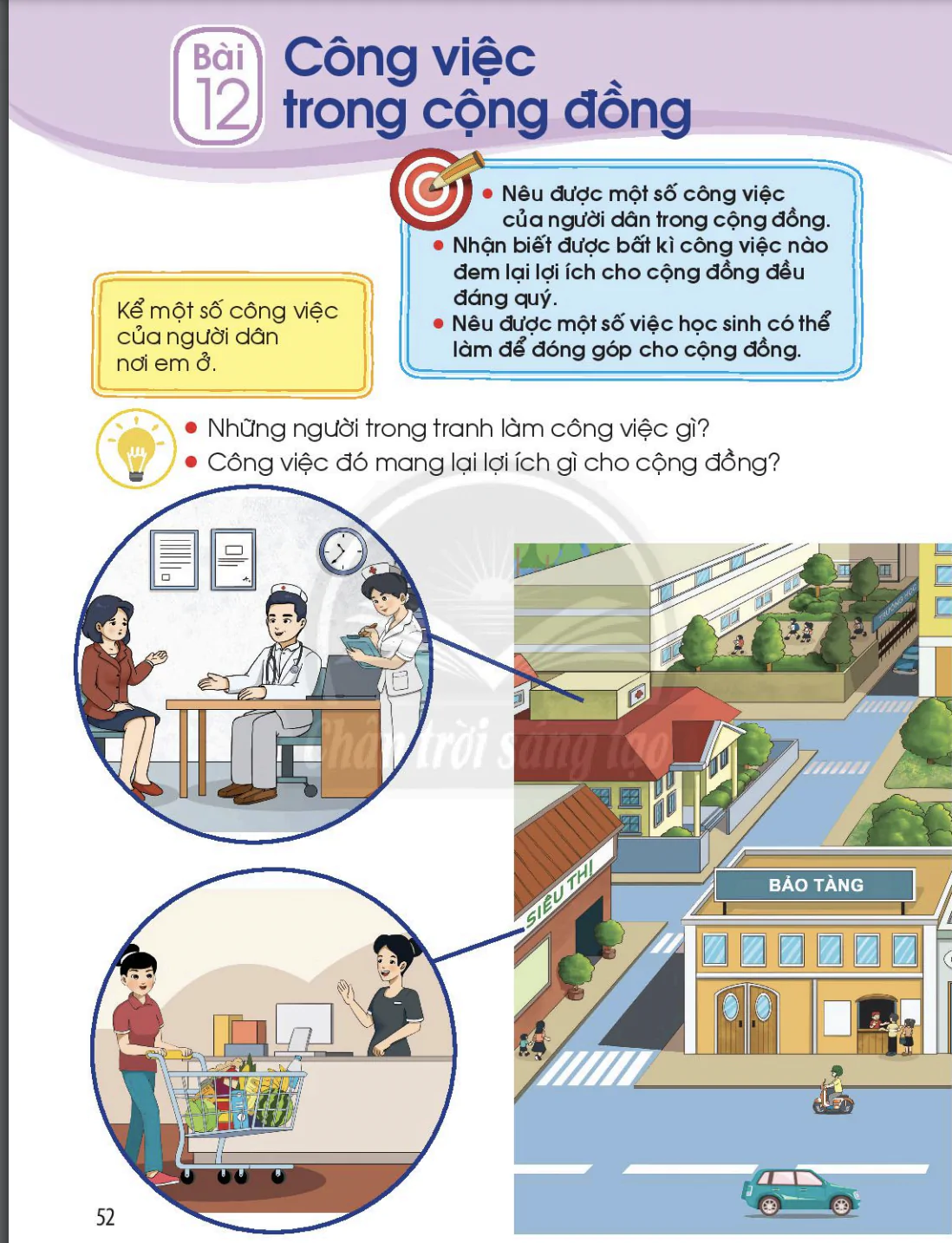 Bài 12: Công việc trong cộng đồng
