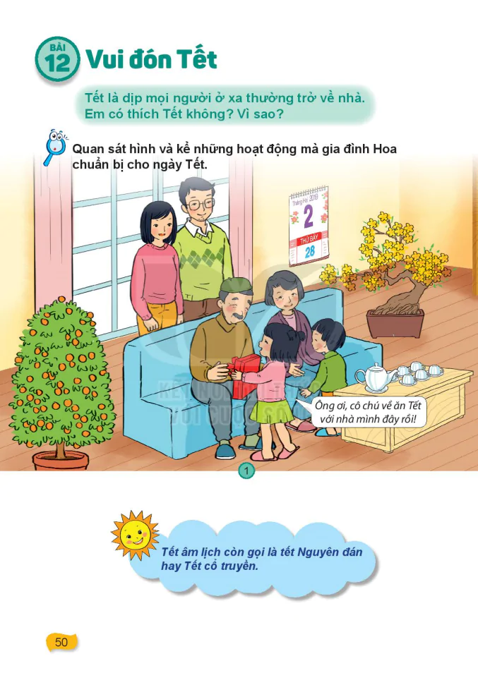 Bài 12: Vui Đón Tết